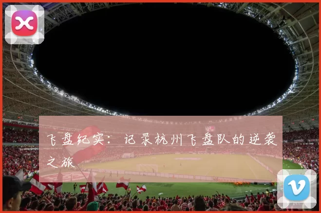 飞盘纪实：记录杭州飞盘队的逆袭之旅